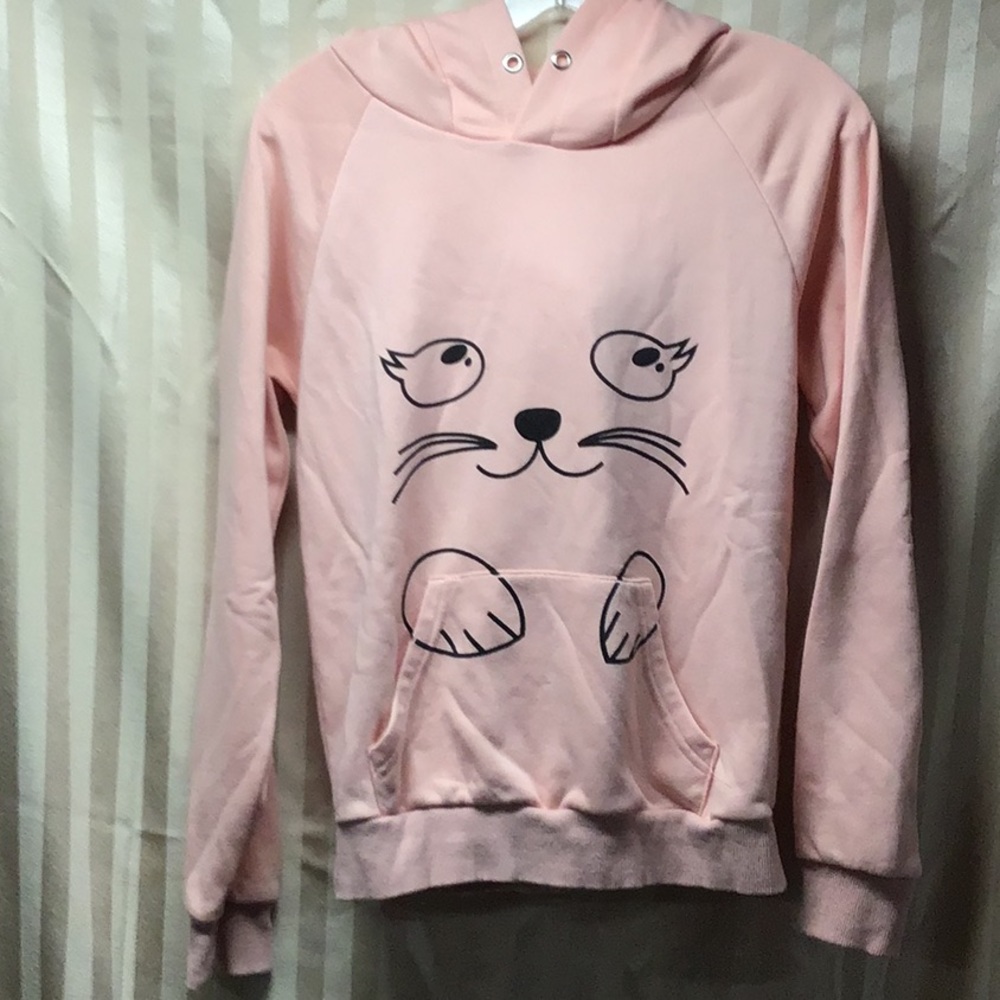Persun Juniors Size Small Pink Hoodie